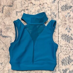 Five dancewear crop tank size PA (adult xs) teal